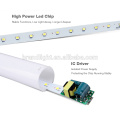 CE Rohs approuvé SMD 2835 10w 12w 18w tube led en aluminium t8 avec 2 ans de garantie